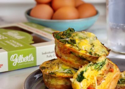 Baked Sausage Egg Cups