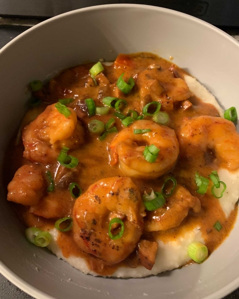 BBQ Shrimp and Grits recipe image